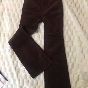 Women's Brown Corduroy Jeans